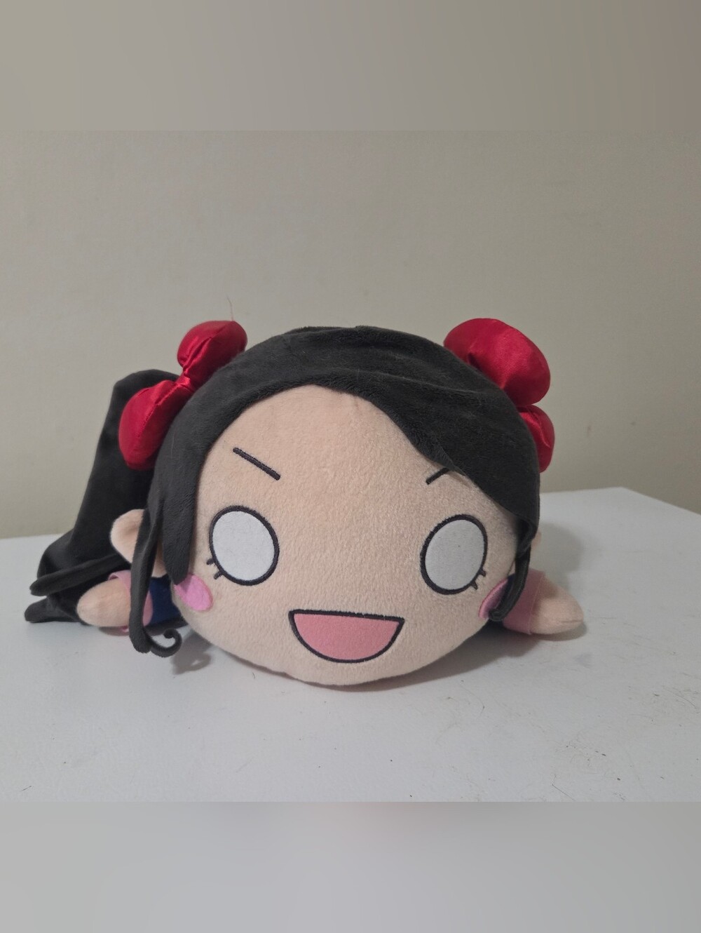 Love Live nesoberi mega plush doll Nico Niko Yazawa school uniform Japan Sega